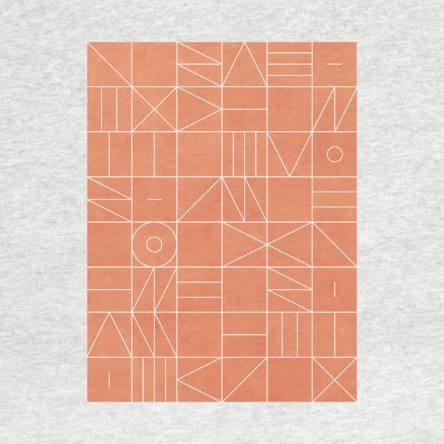 My Favorite Geometric Patterns No.5 - Coral by ZoltanRatko